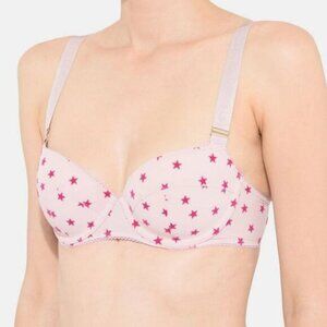 Stella McCartney Lingerie Betty Twinkling Contour Plunge Bra Medium